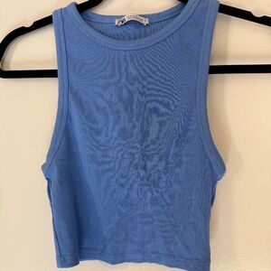 Blue Zara Tank Top